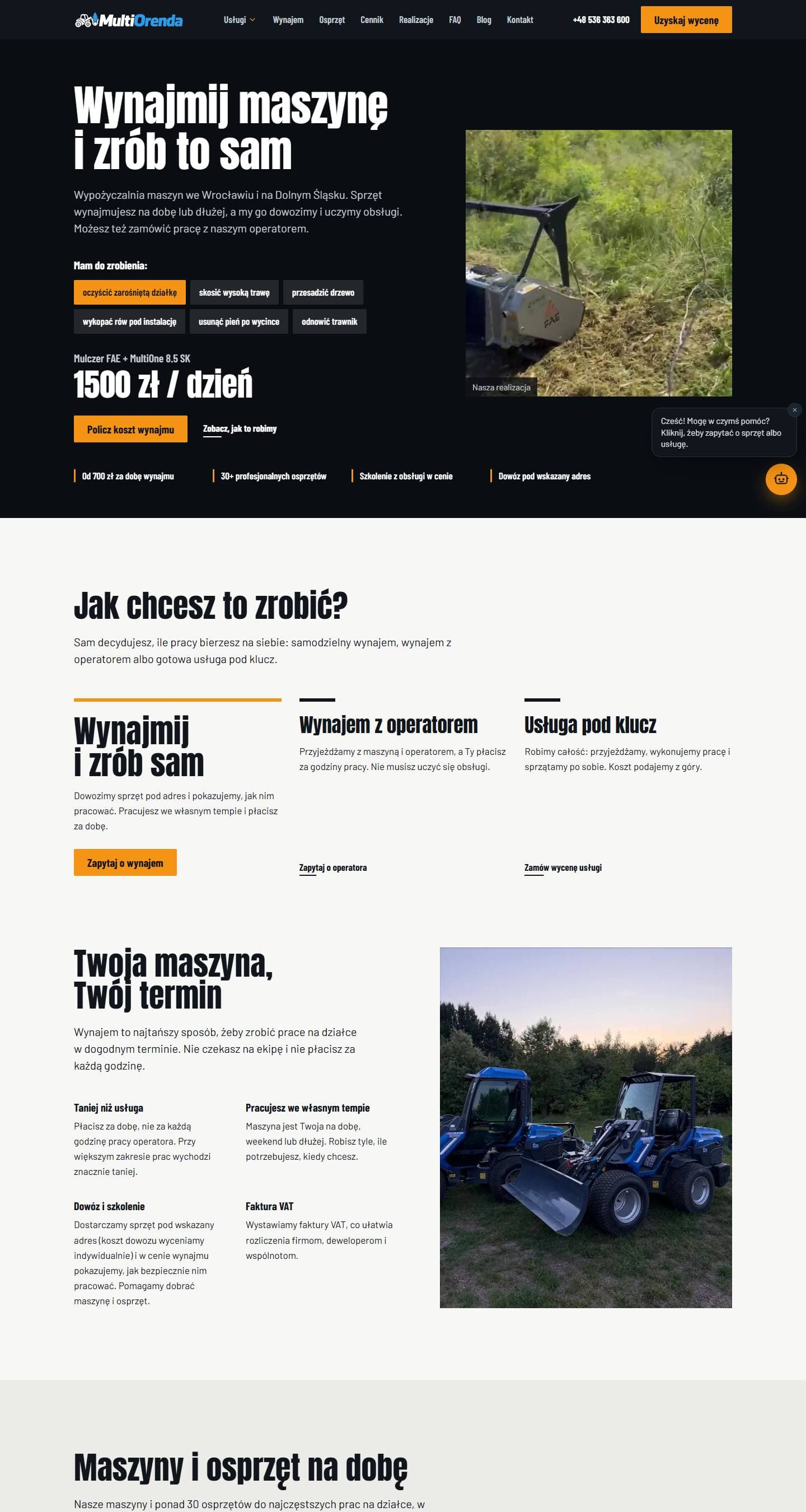 MultiOrenda na ekranie komputera
